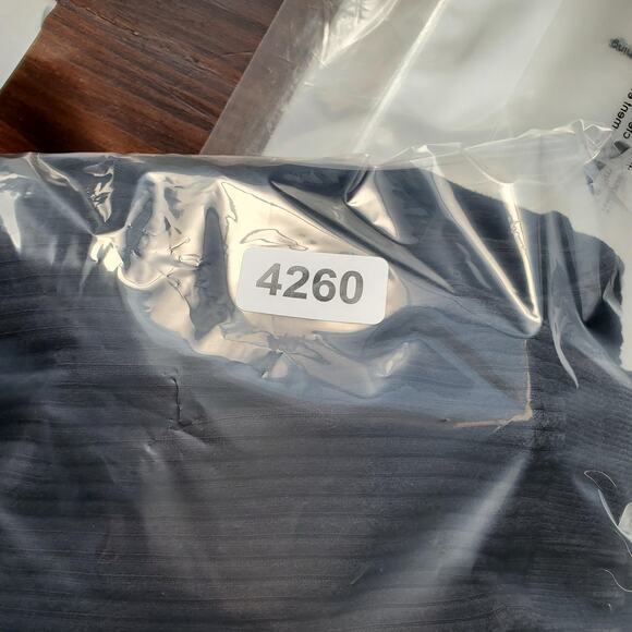 Varley Pants Womens Small Black Ribbed Joggers Cuffed Sweatpants Lounge Cozy - Picture 8 of 8